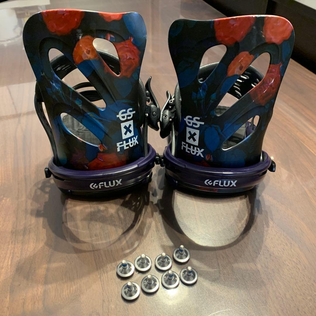 スノーボード ビンディング FLUX フラックス GS パープル✖️ブラック XS