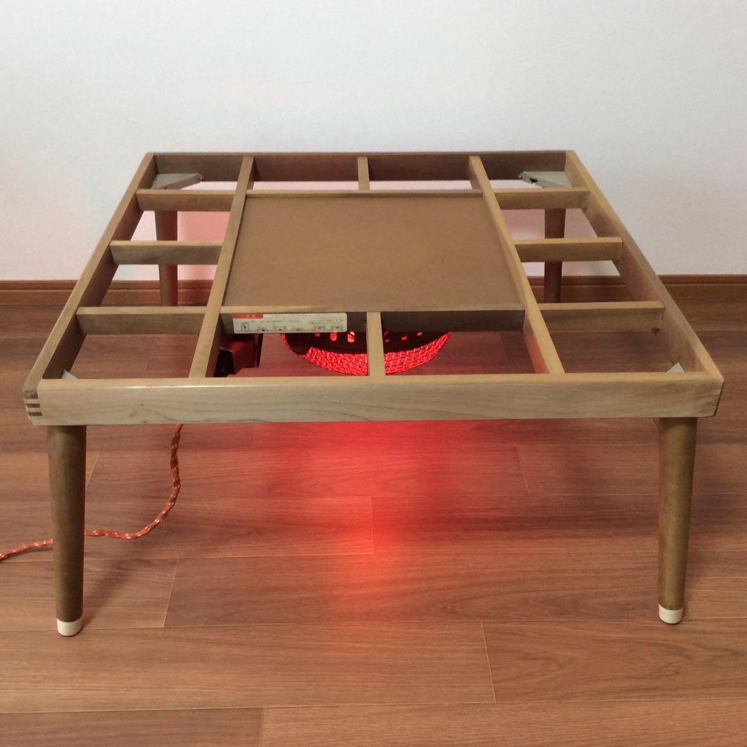 こたつ　正方形　東芝　昭和レトロ