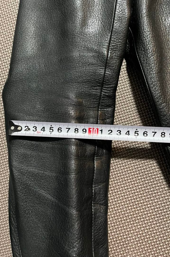 LITHUM HOMM シングル レザー ライダース