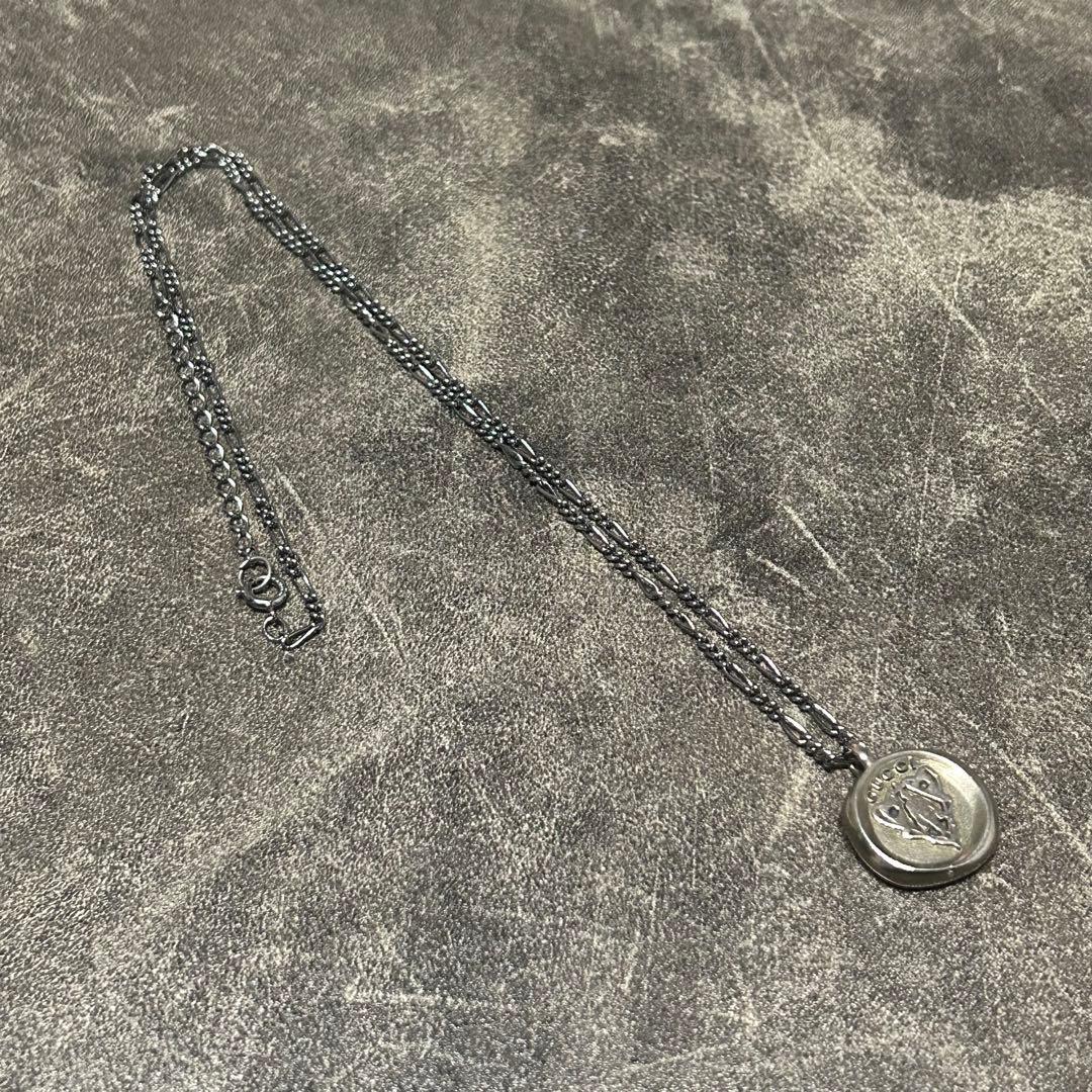 GUCCI グッチ クレスト 紋章 ネックレス Ag925