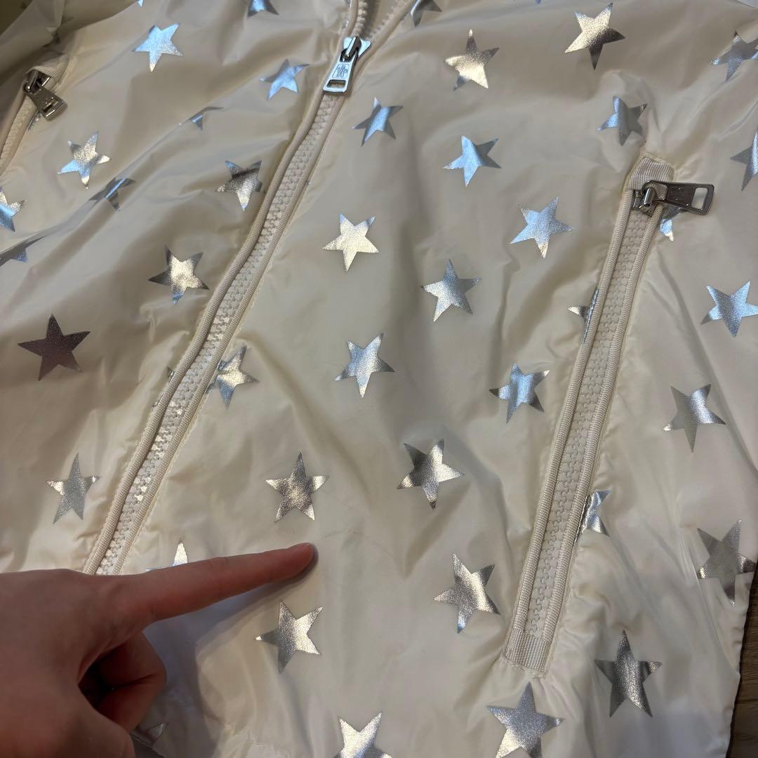 【最終値下げ】MONCLER 星柄ナイロンジャケット