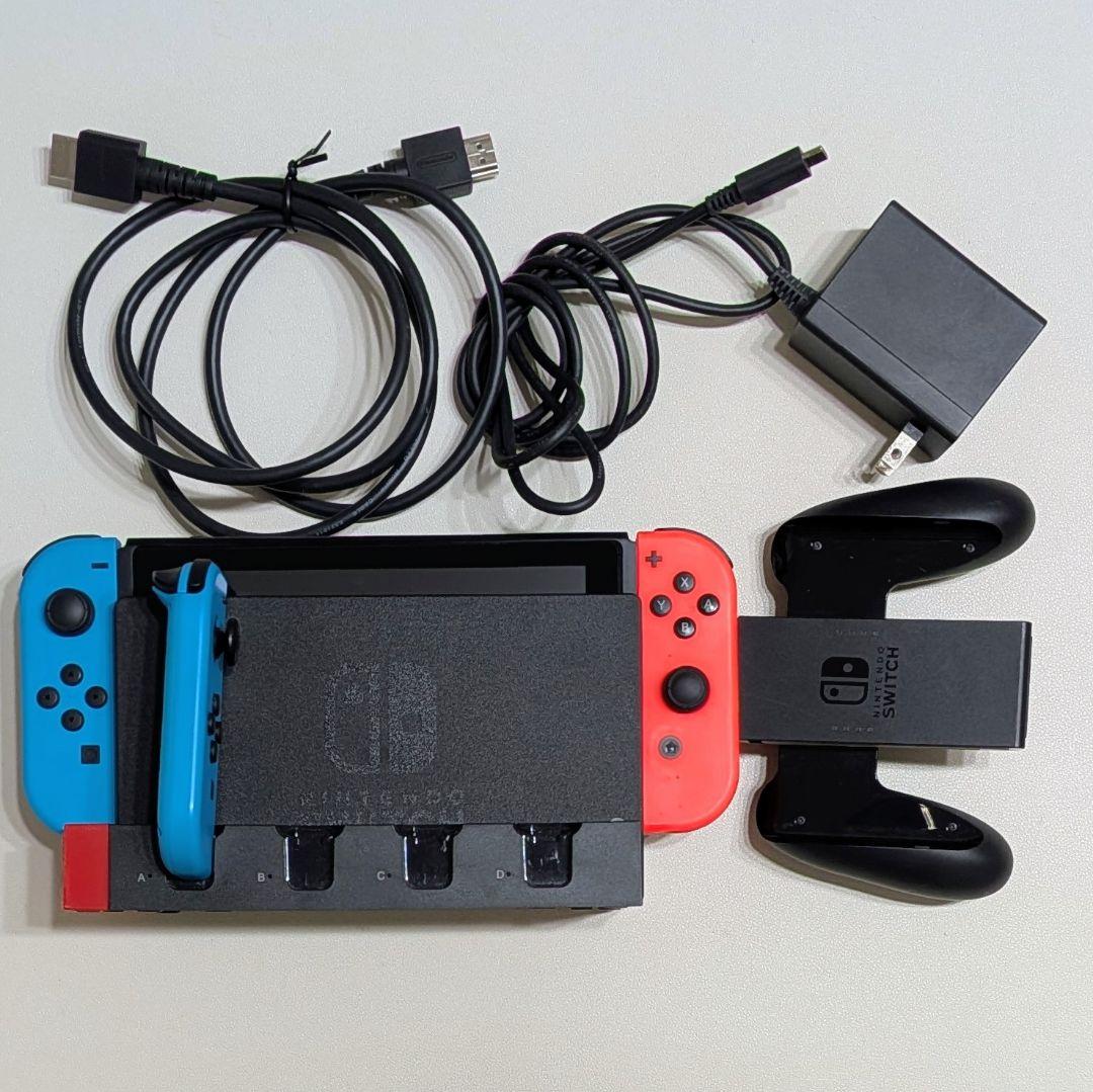 Nintendo Switch 本体 青/赤 Joy-Con 箱なし