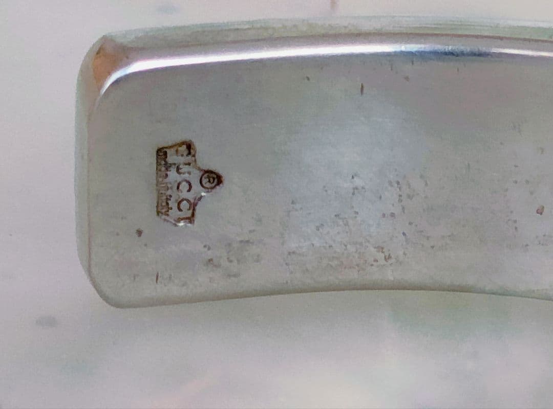 GUCCI シルバー オープンバングル