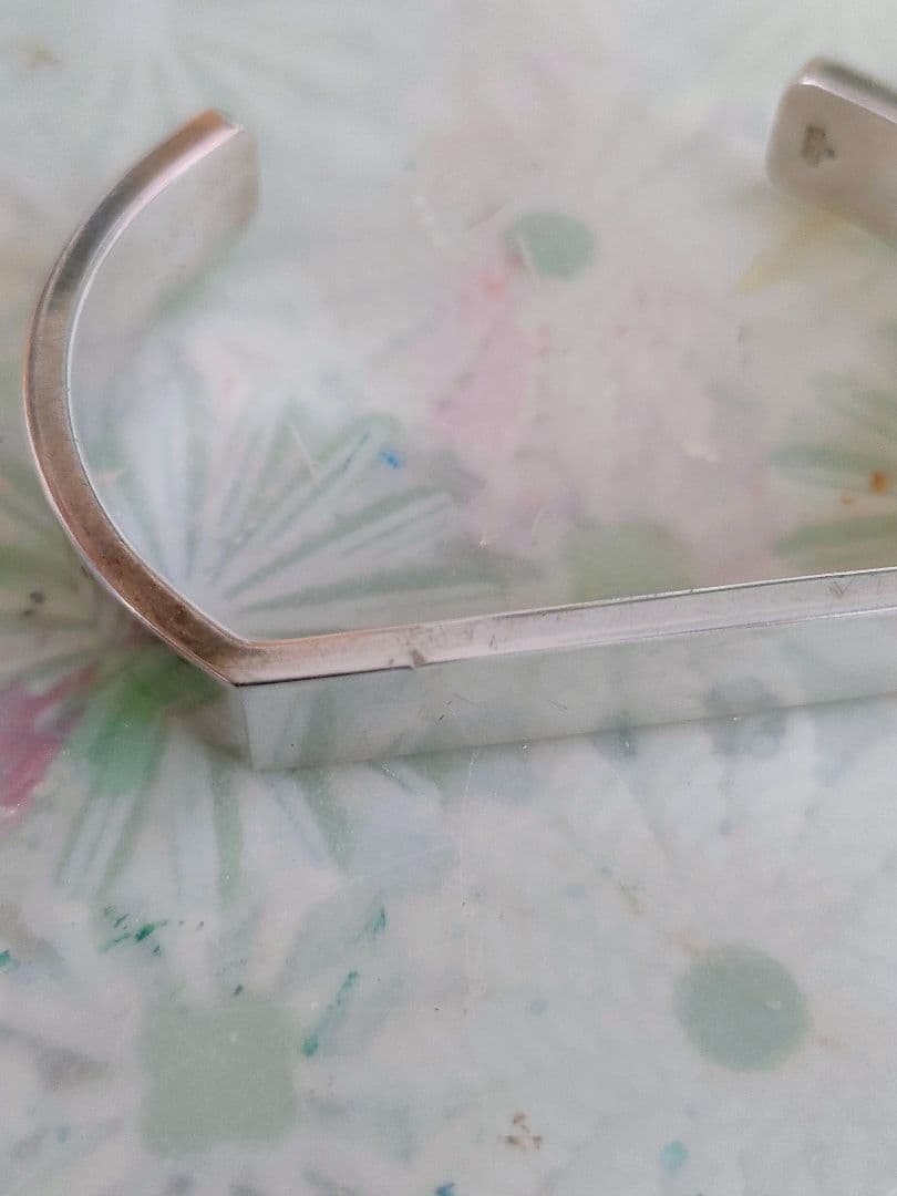 GUCCI シルバー オープンバングル