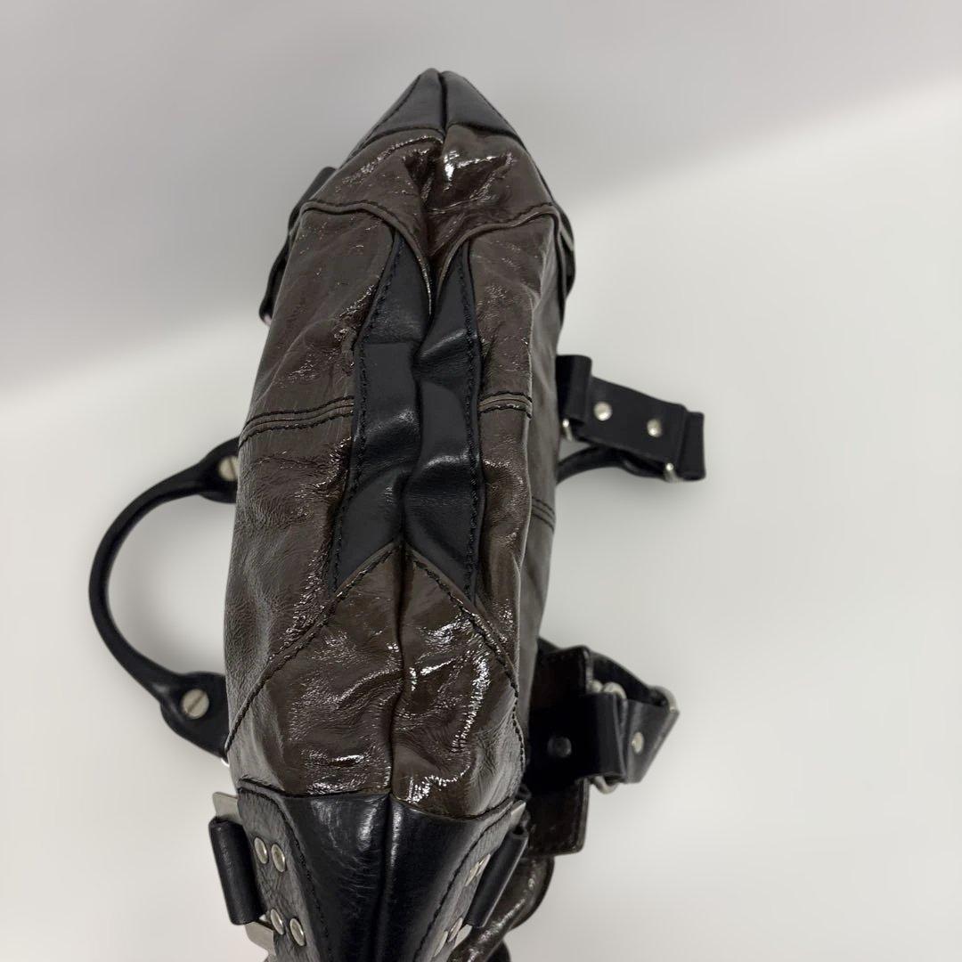 ✨美品✨DIESEL archive ディーゼル　ブラックゴールドバッグy2k⭐︎