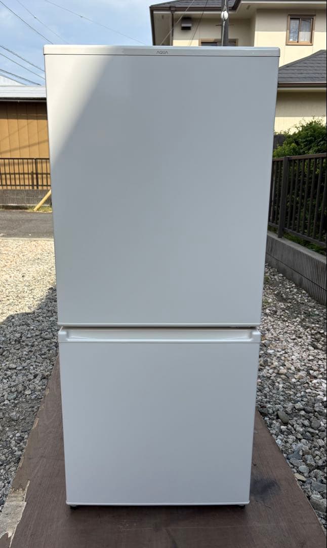 【66】AQUA ノンフロン冷凍冷蔵庫 AQR-17N(W) 2023年製
