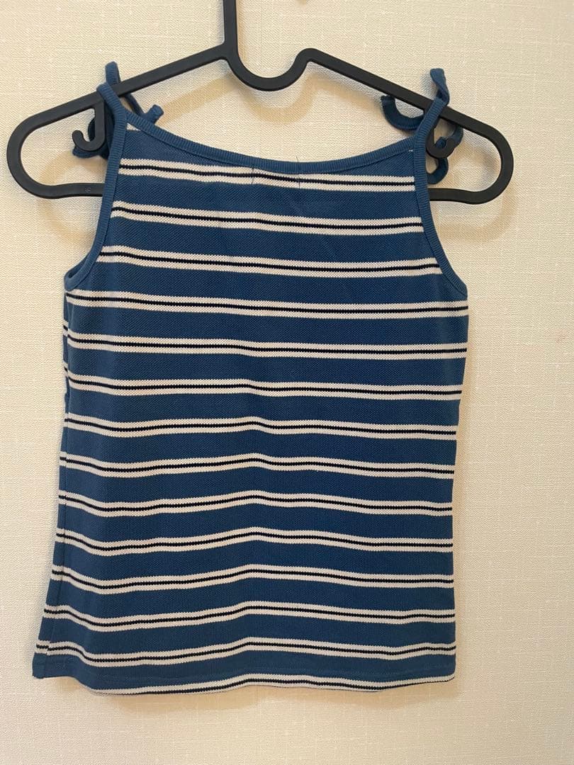 90'Sヴィンテージ ヒステリックグラマー ボーダーポロシャツ生地キャミソール