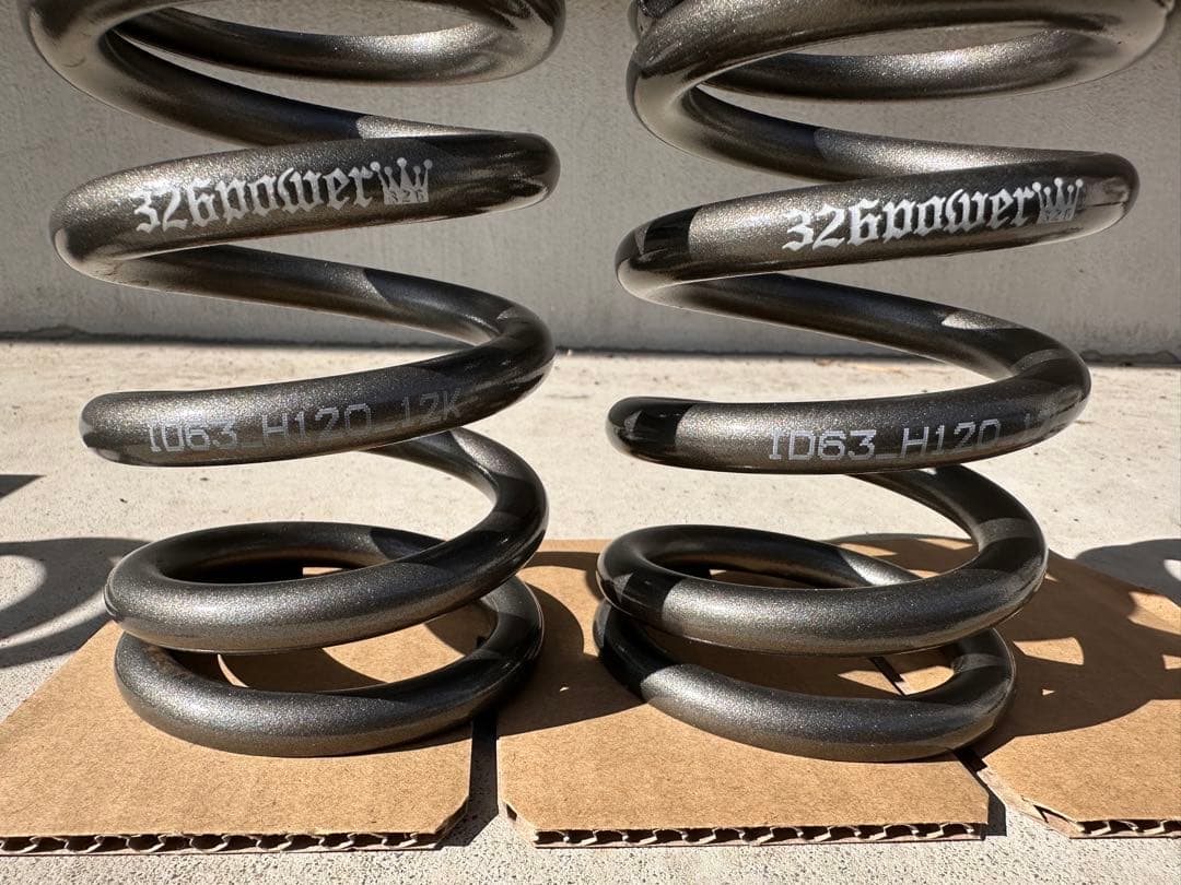 326power チャラバネ　id62.63 12k h120