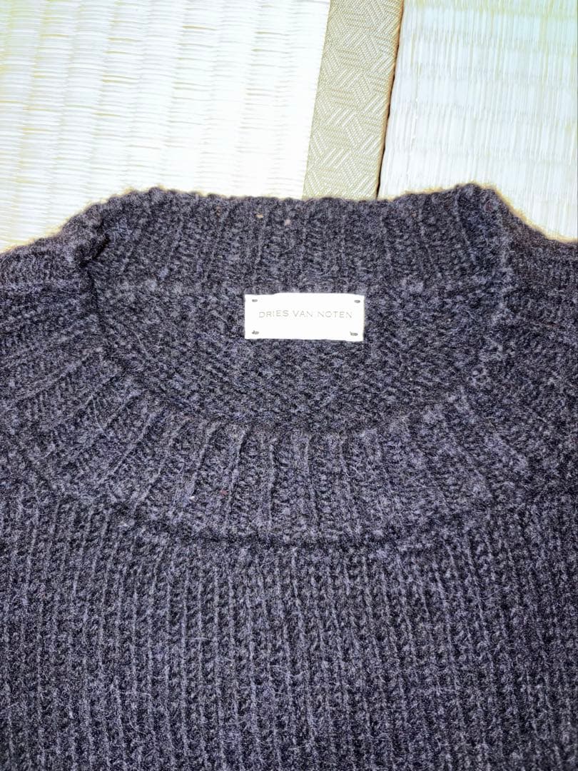 ドリスヴァンノッテン　クルーネックセーター