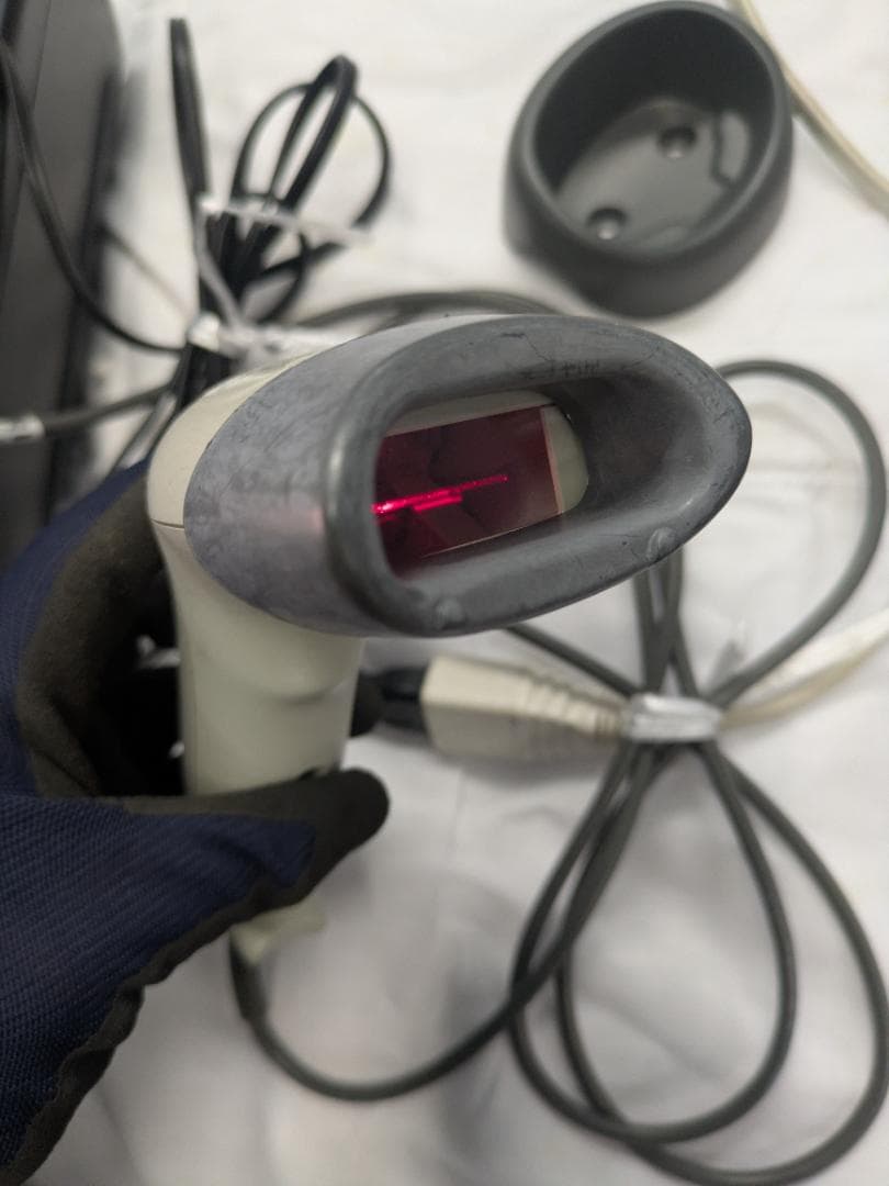 CASIO TE-2700 電子レジスター HHS-19 ハンドスキャナー