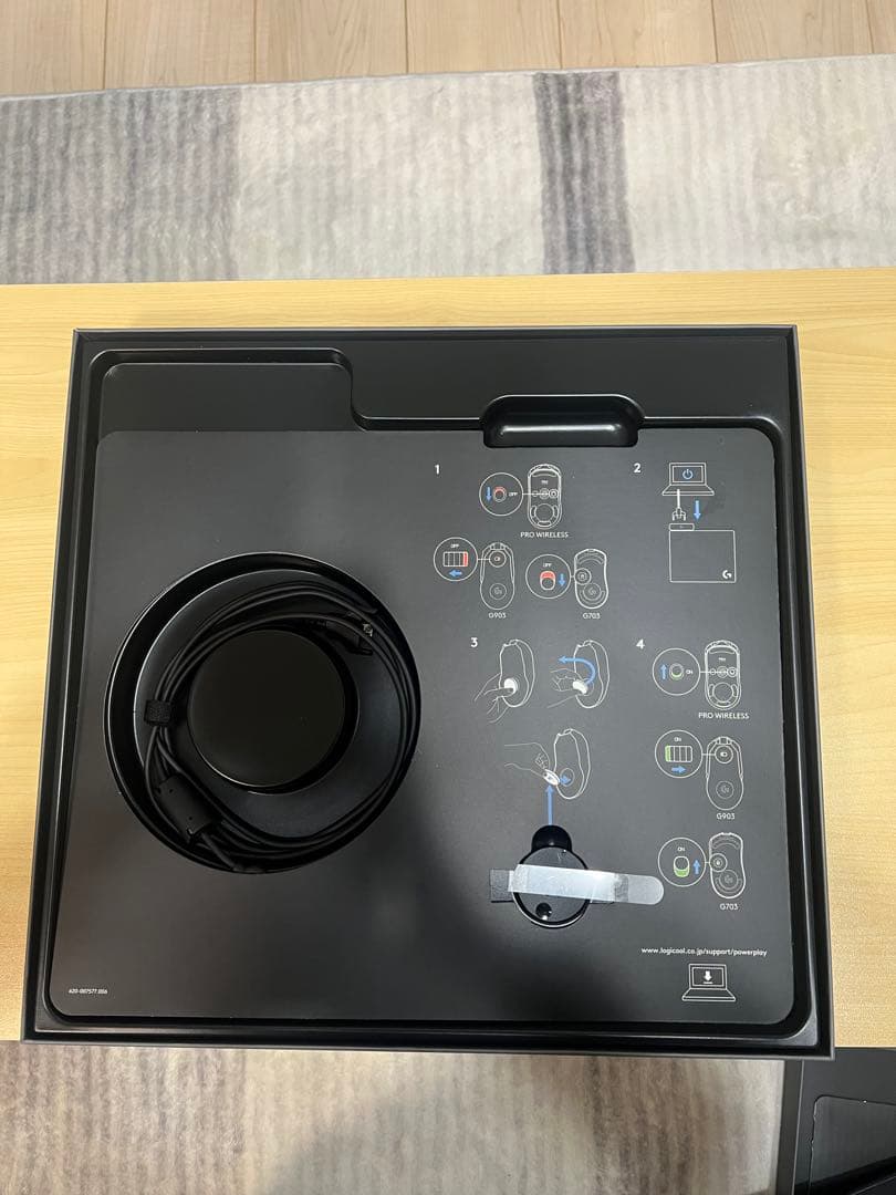 【美品】Logicool G POWERPLAY ワイヤレス充電マウスパッド