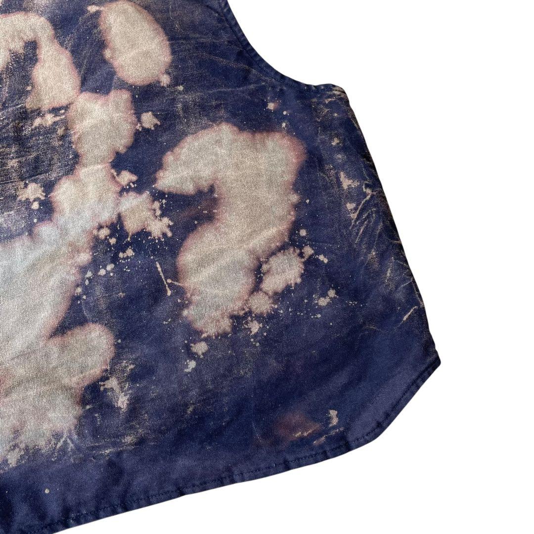 鬼フェード 雰囲気極上 カーハート ネイビー ダックベスト 90s~