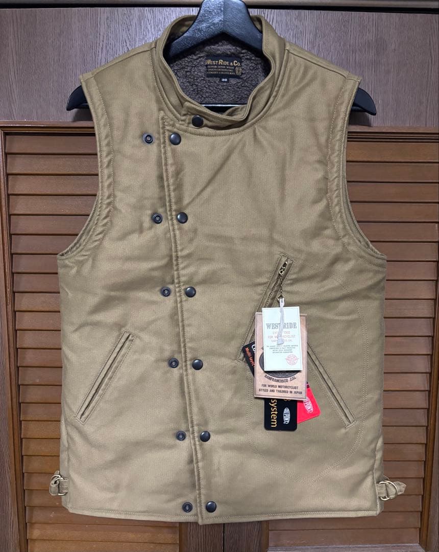 WESTRIDE ウエストライド ナパ　napa ベスト　裏ボア
