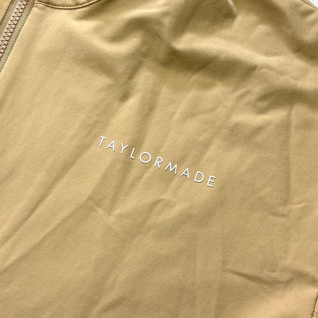 TaylorMade 高機能 ダブルジップ ブルゾン ジャケット L ベージュ