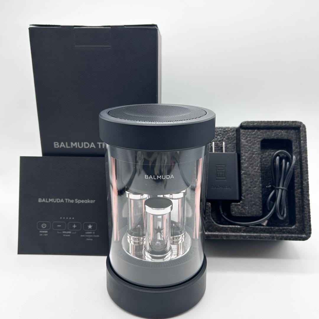 美品✨BALMUDA The Speaker ブラック M01A-BK