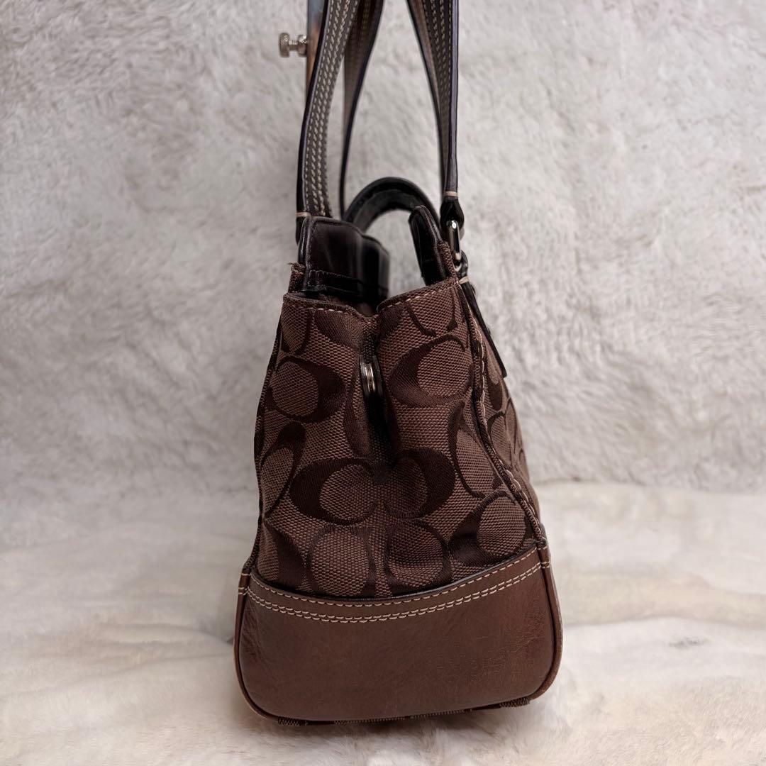 バッグ Vintage Coach One Shoulder Bag Turn Lock