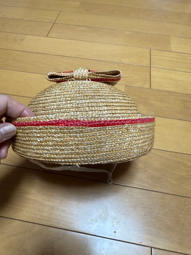 シャーリーテンプル キャットサーカスワンピースと麦わら帽子セット