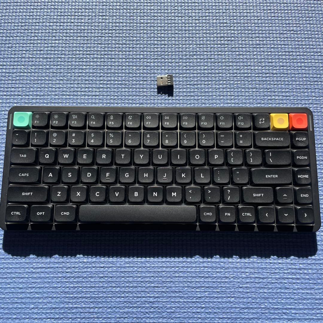 Nuphy Air 75 v3 Blush Nano 英語配列 Red付き