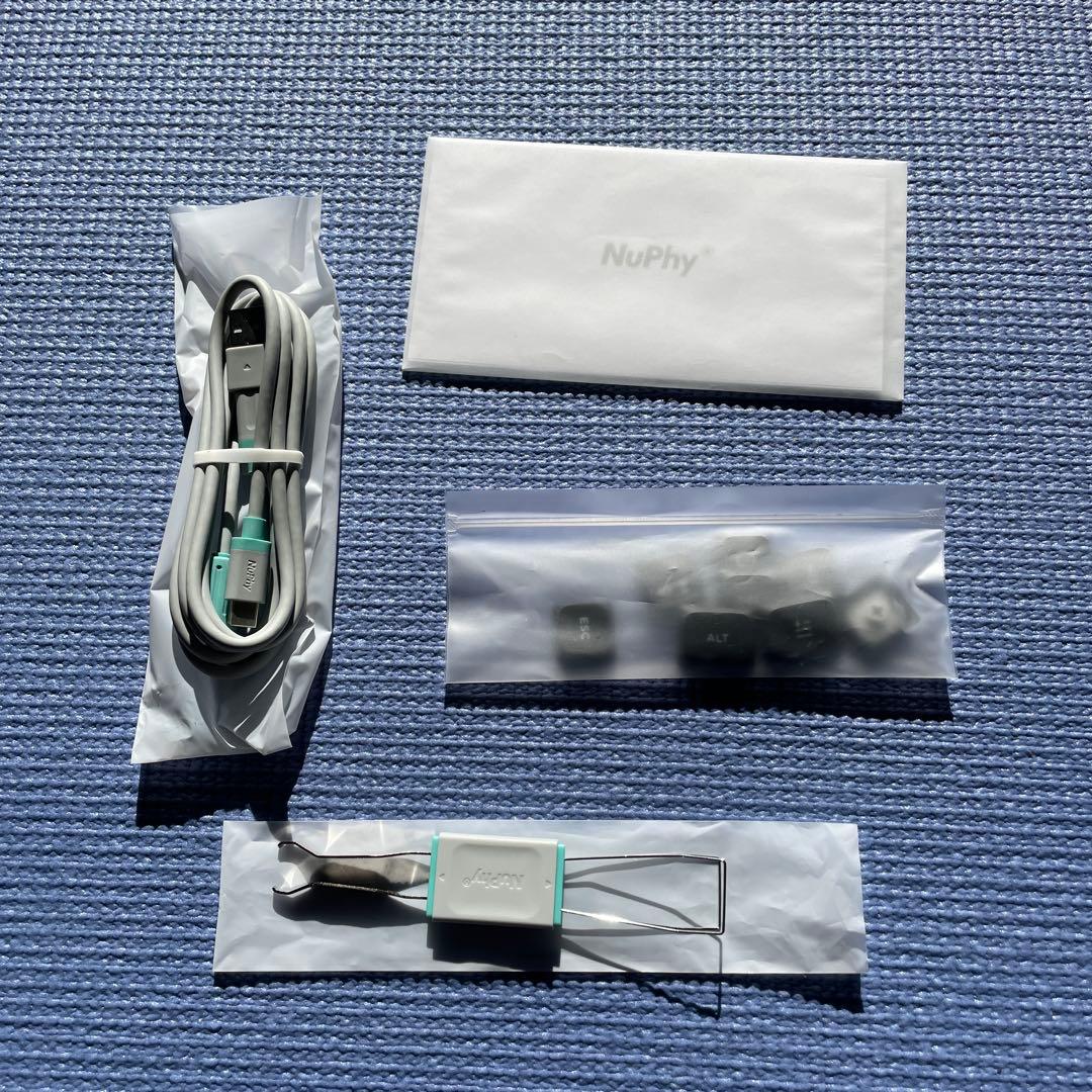 Nuphy Air 75 v3 Blush Nano 英語配列 Red付き