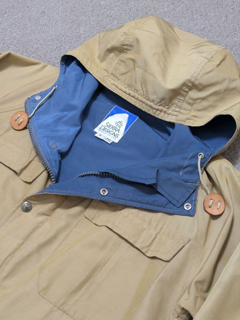 SIERRA DESIGNS 80年代後期マウンテンパーカー 米国製 sizeS