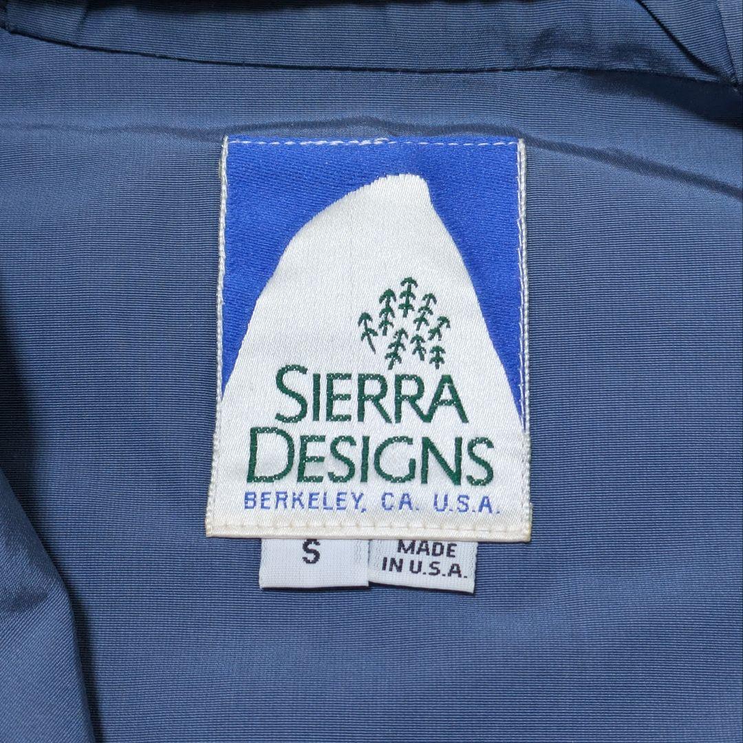 SIERRA DESIGNS 80年代後期マウンテンパーカー 米国製 sizeS