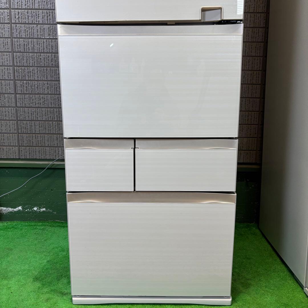 TOSHIBA 465L 冷蔵庫 おしゃれ ガラストップ【地域限定配送無料】