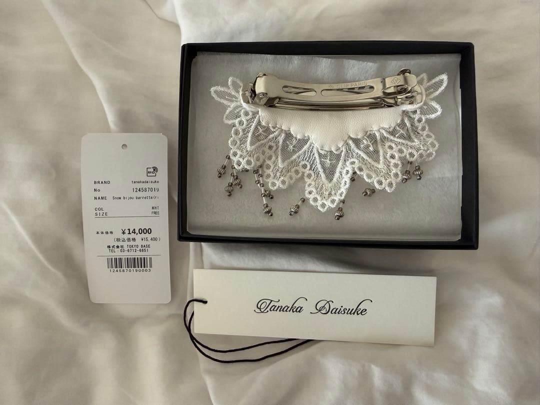 【タナカダイスケ】  bijou barrette(right)