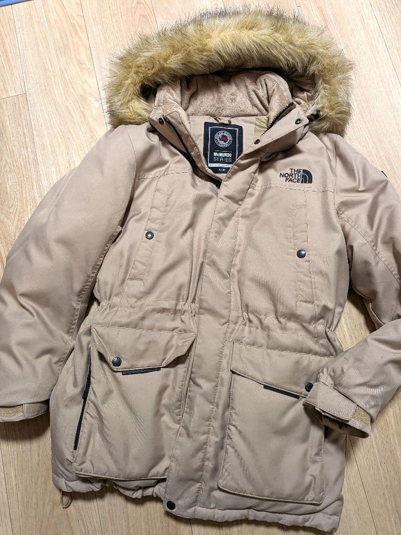 THE NORTH FACE ベージュ ダウンジャケットLサイズ