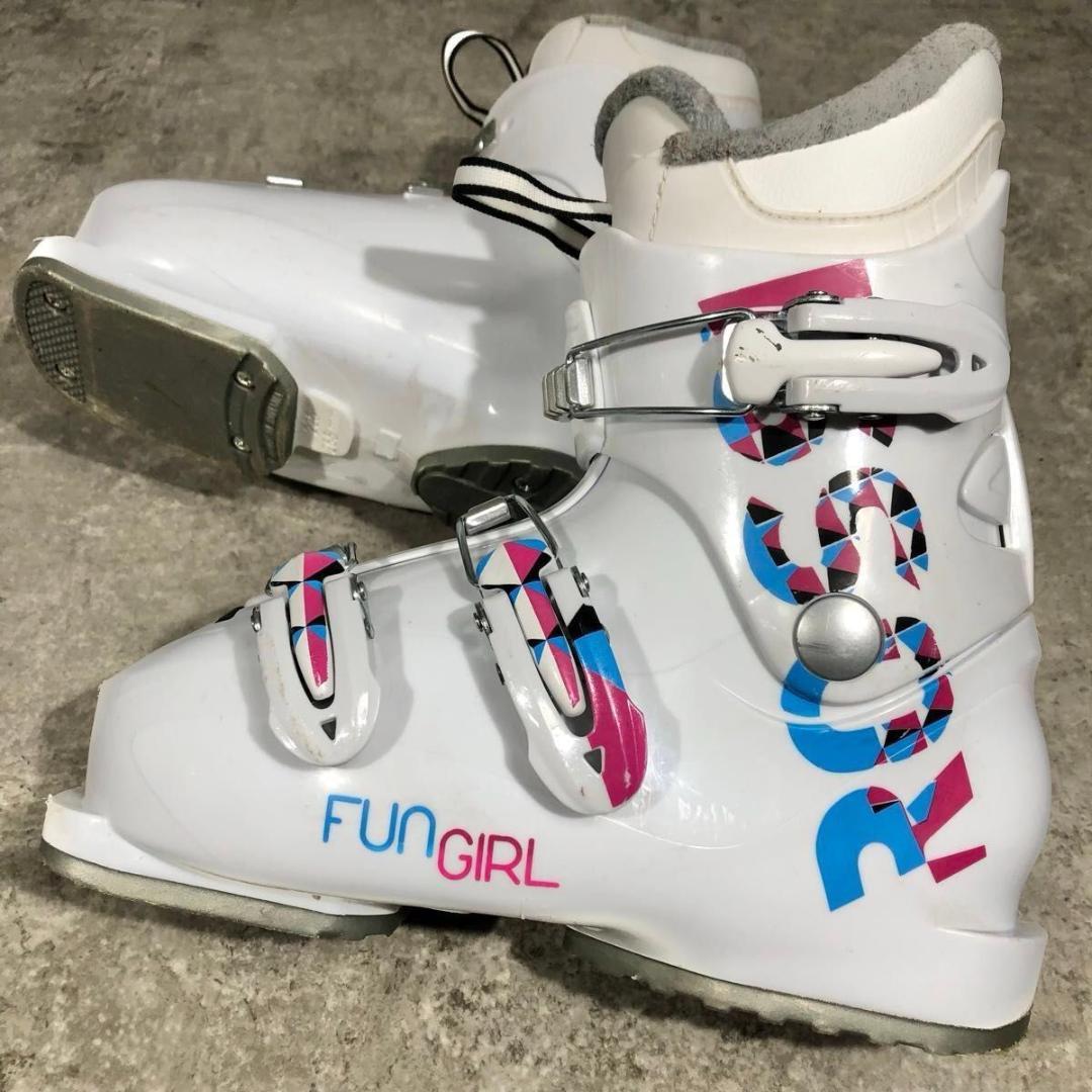 即乗り ROSSIGNOL ロシニョール Fun Girl 130 スキーセット