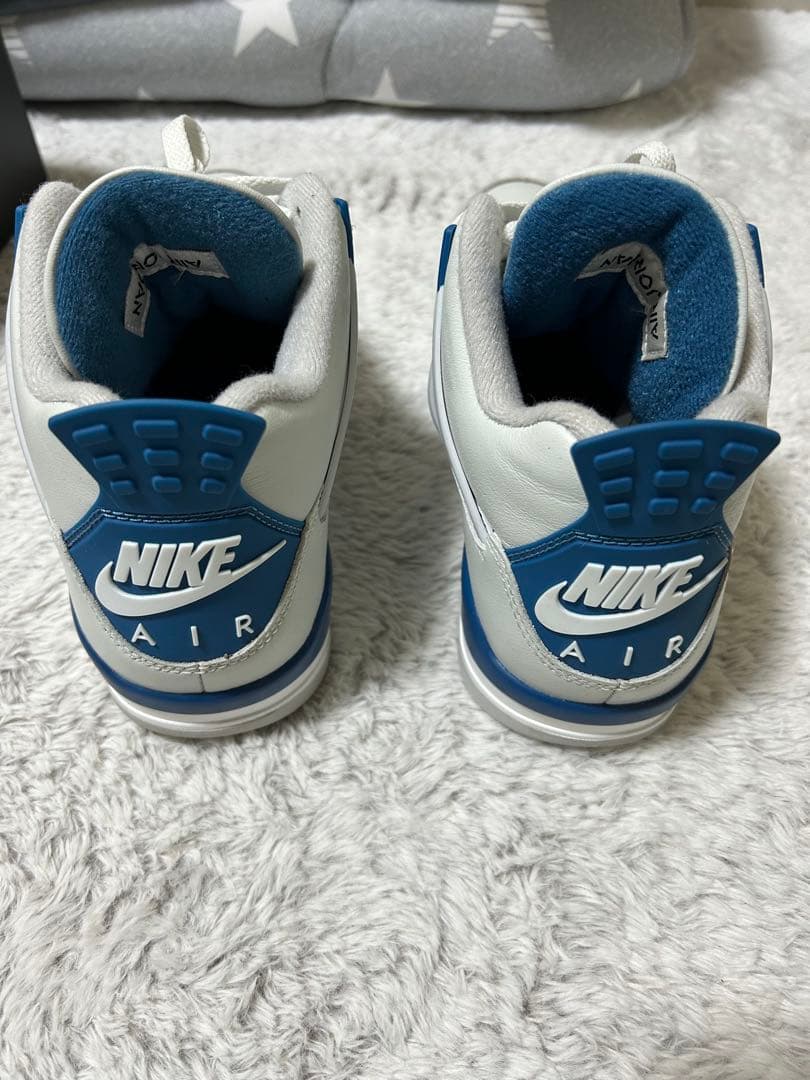 靴 Air Jordan 4 Retro Industrial Blue
