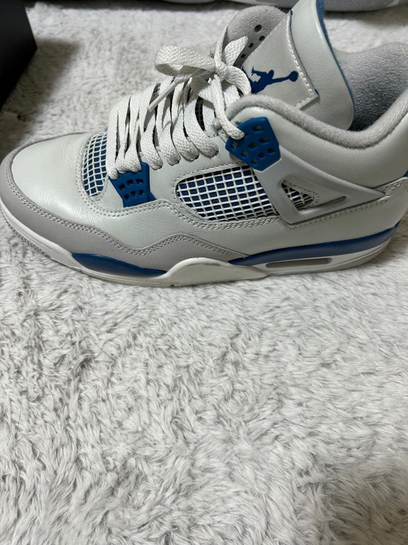 靴 Air Jordan 4 Retro Industrial Blue