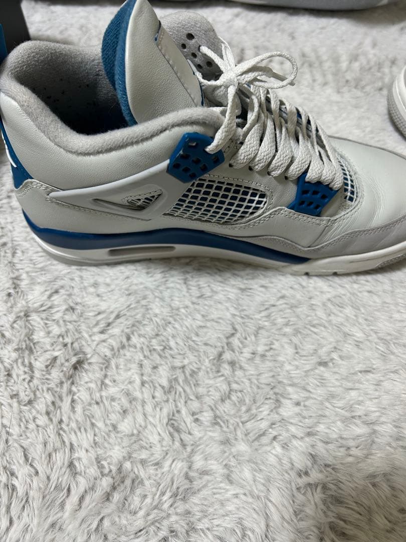 靴 Air Jordan 4 Retro Industrial Blue