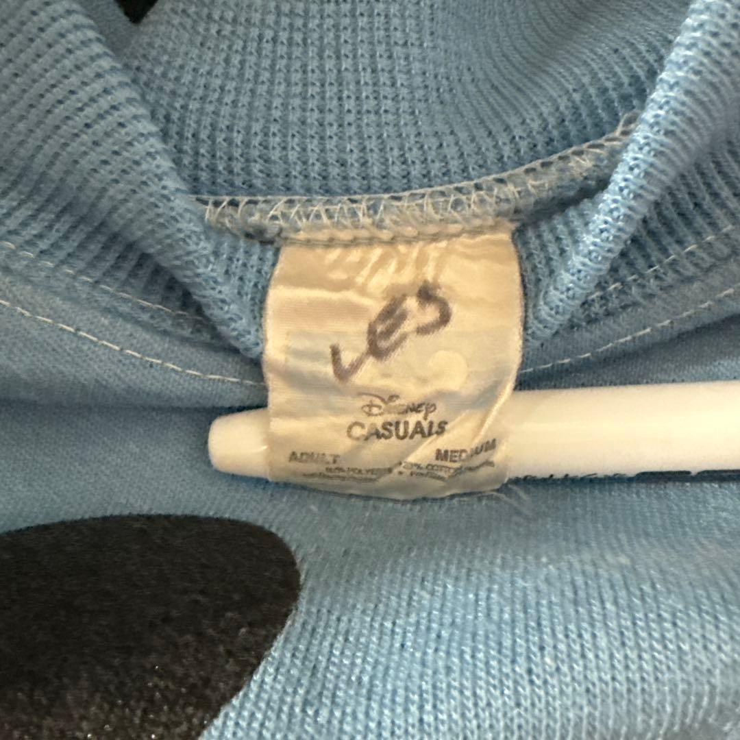 70s 80s Disney ディズニー 白足ミッキー スウェット M