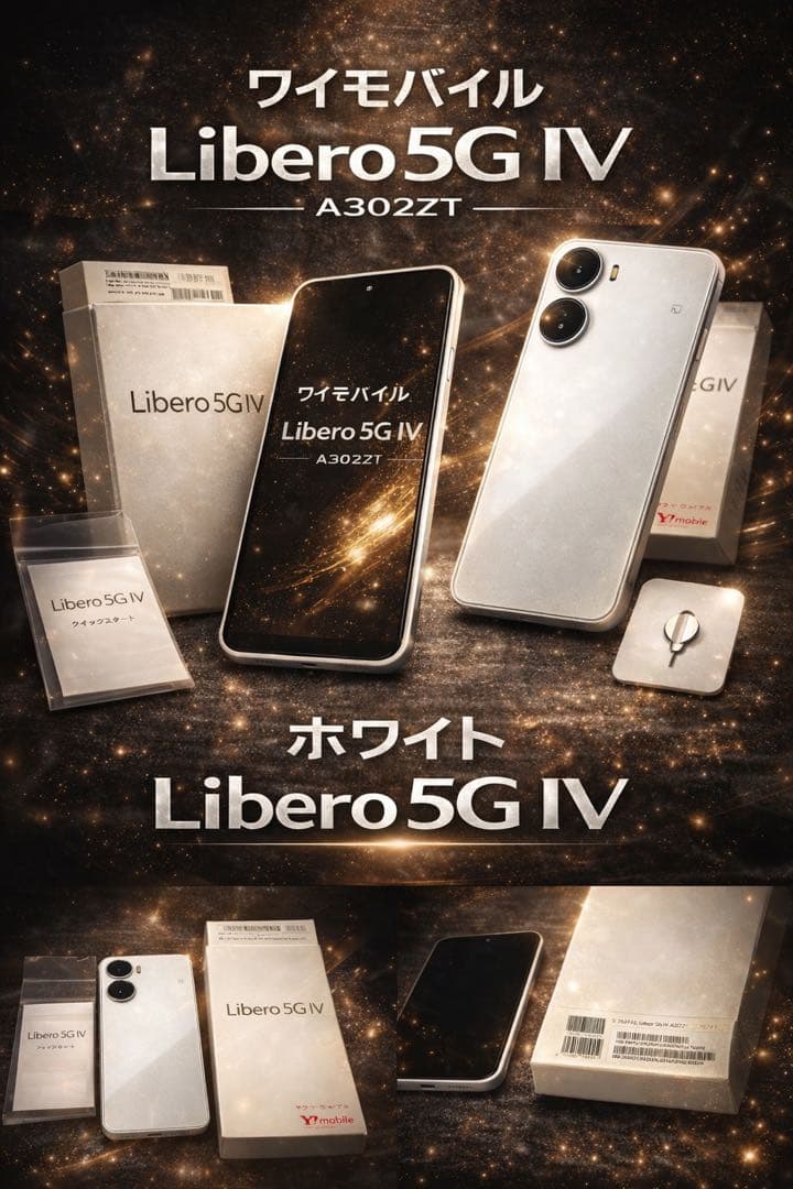 スマートフォン本体 Libero 5G IV (A302ZT)