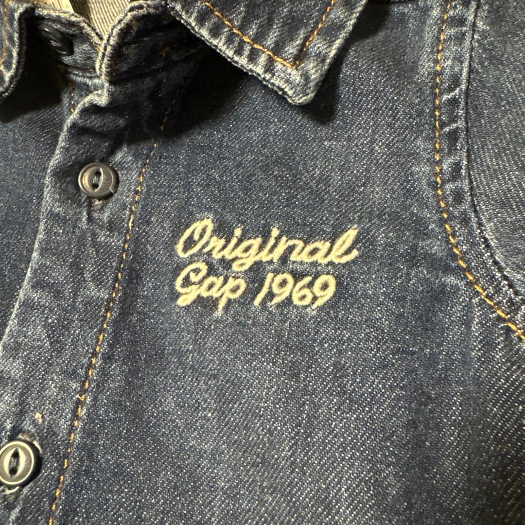 GAP デニムくまさん　カバーオール　70cm