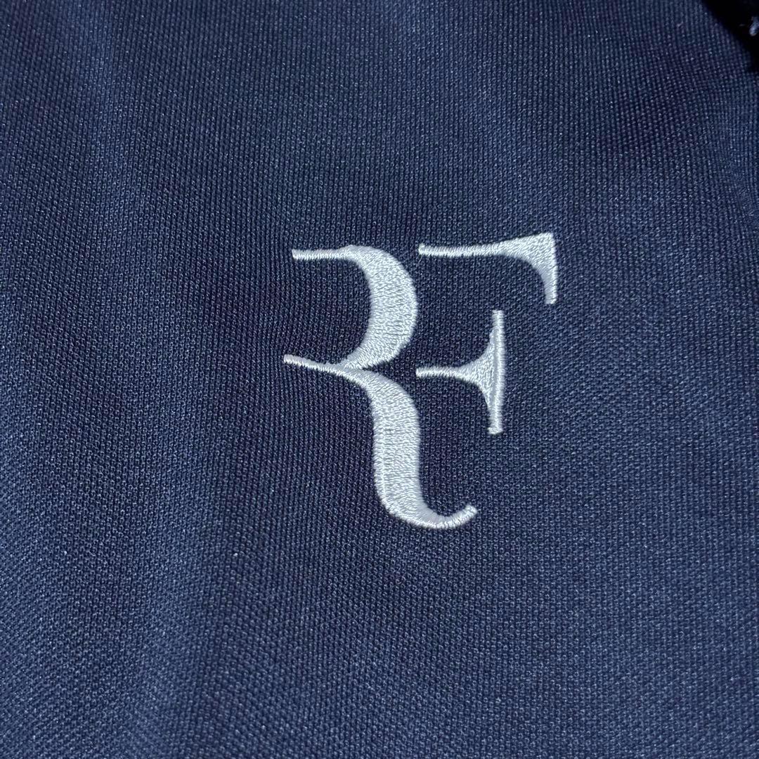 激レア NIKE ナイキ RFジャケット 2010全米 フェデラー ネイビー M