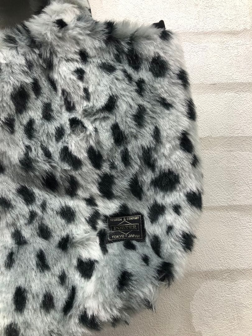 chatamichi kHEADPORTER ファーバッグ レオパード