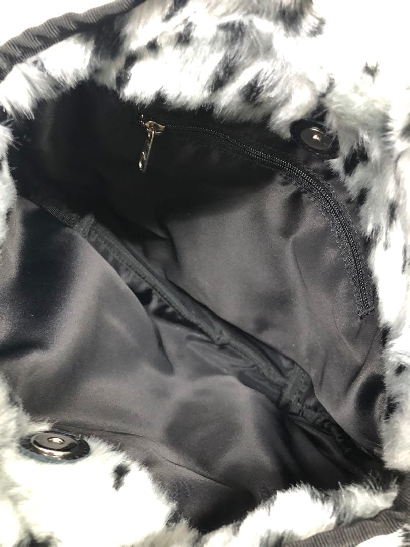 chatamichi kHEADPORTER ファーバッグ レオパード