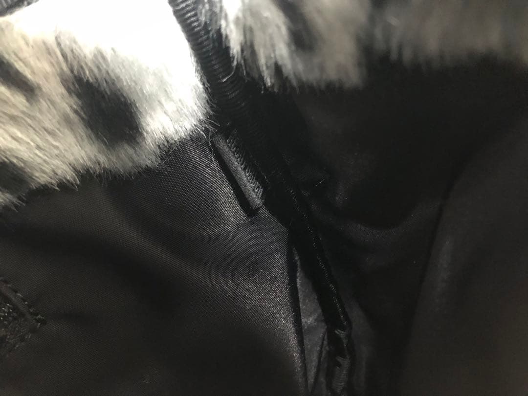 chatamichi kHEADPORTER ファーバッグ レオパード