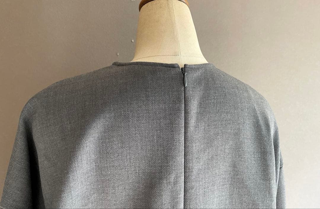 お値下げ☆ENFOLD ウォッシャブルスリットボタンプルオーバートップス