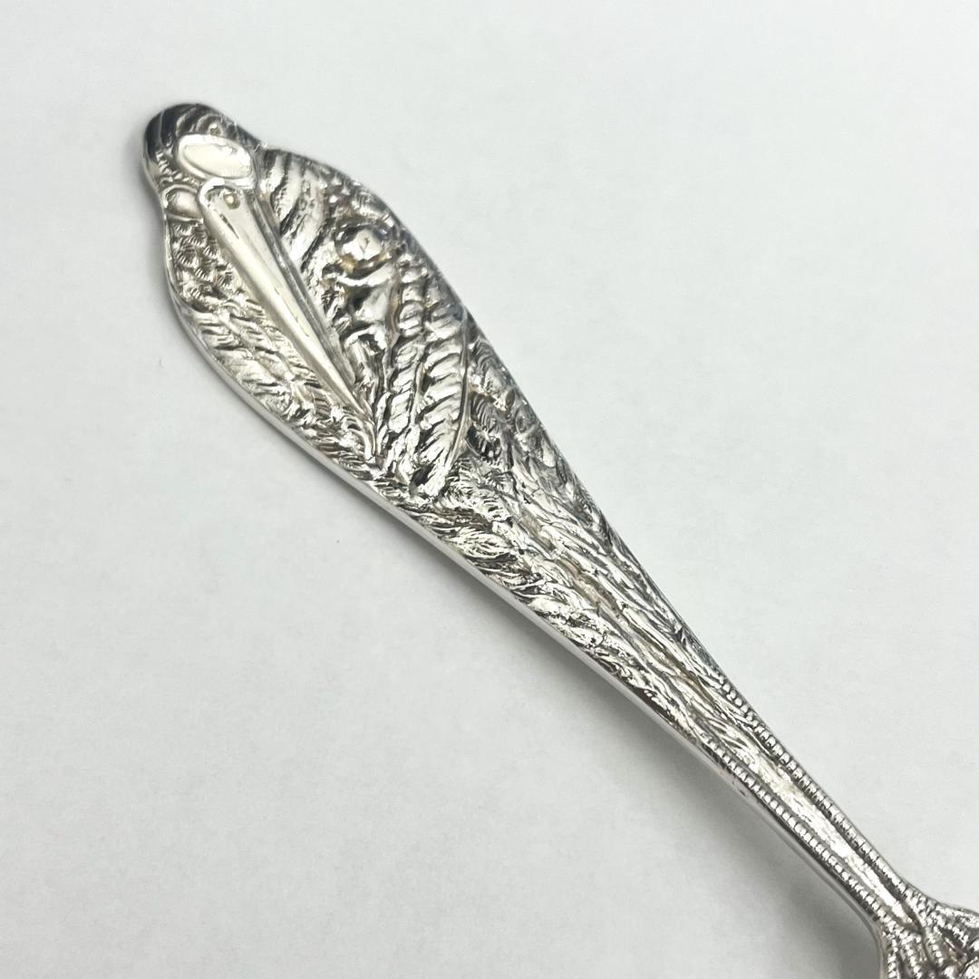 未使用 BIRTH RECORD バースレコード 銀製スプーン ２本