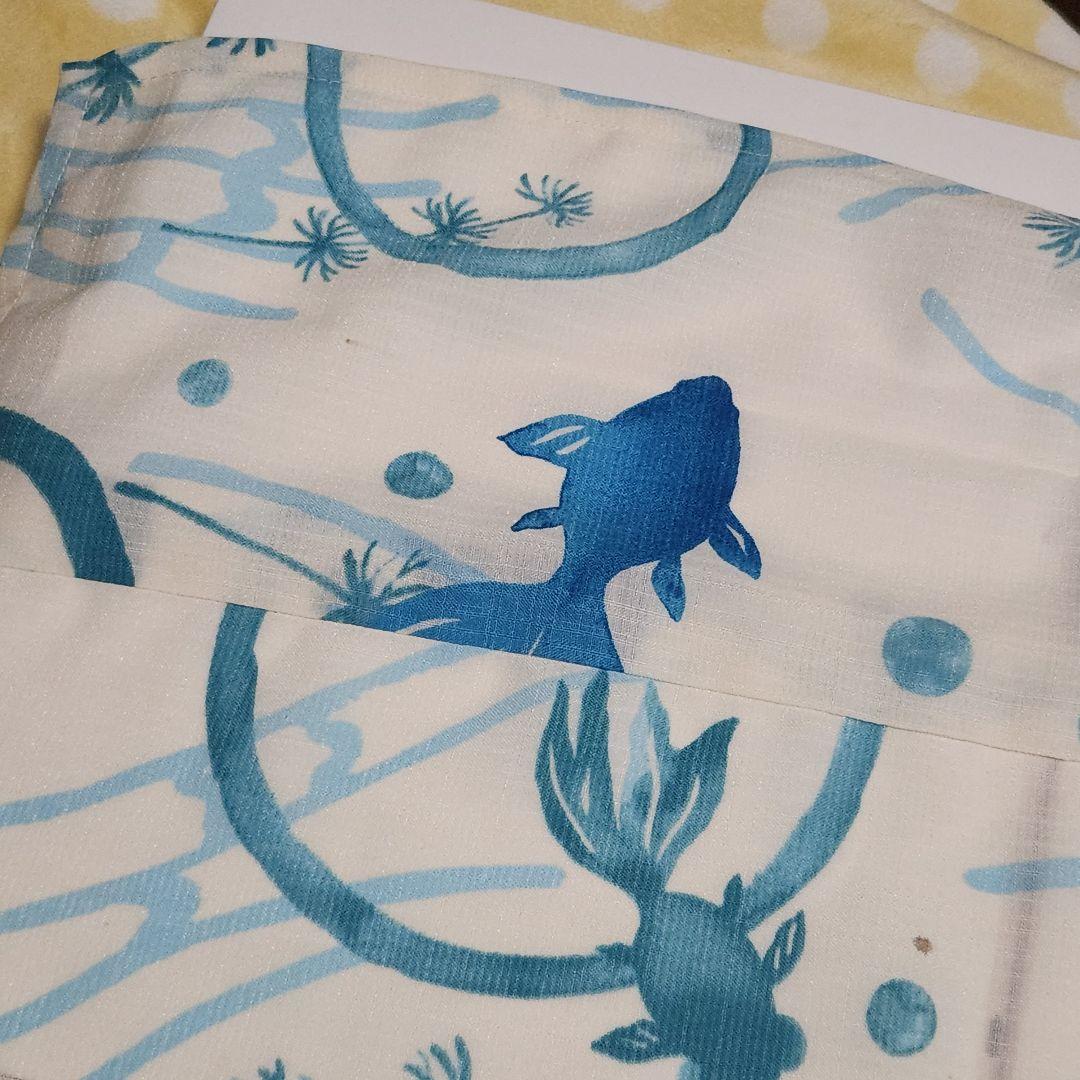 カルキュロ 浴衣 金魚柄 兵児帯 セット