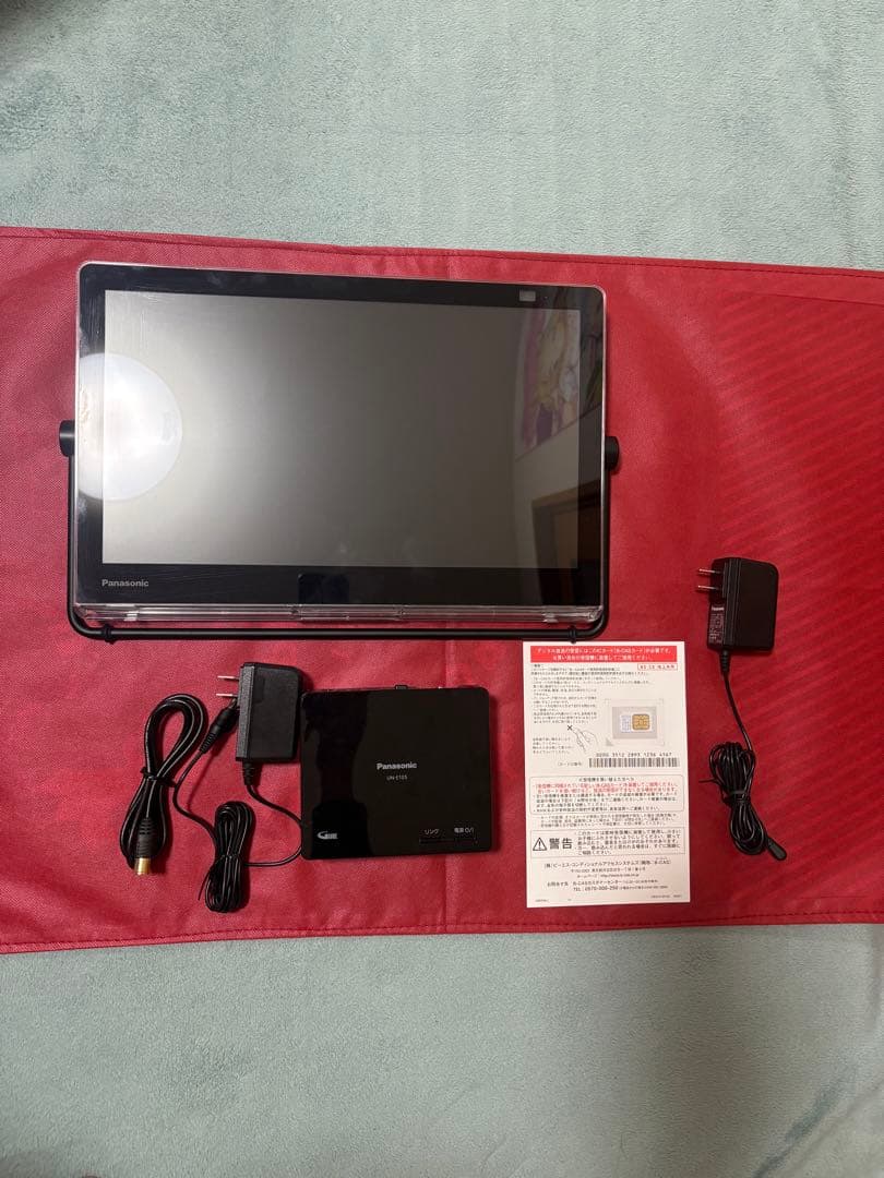 【美品】Panasonic プライベート・ビエラ UN-15CN10-K 防水