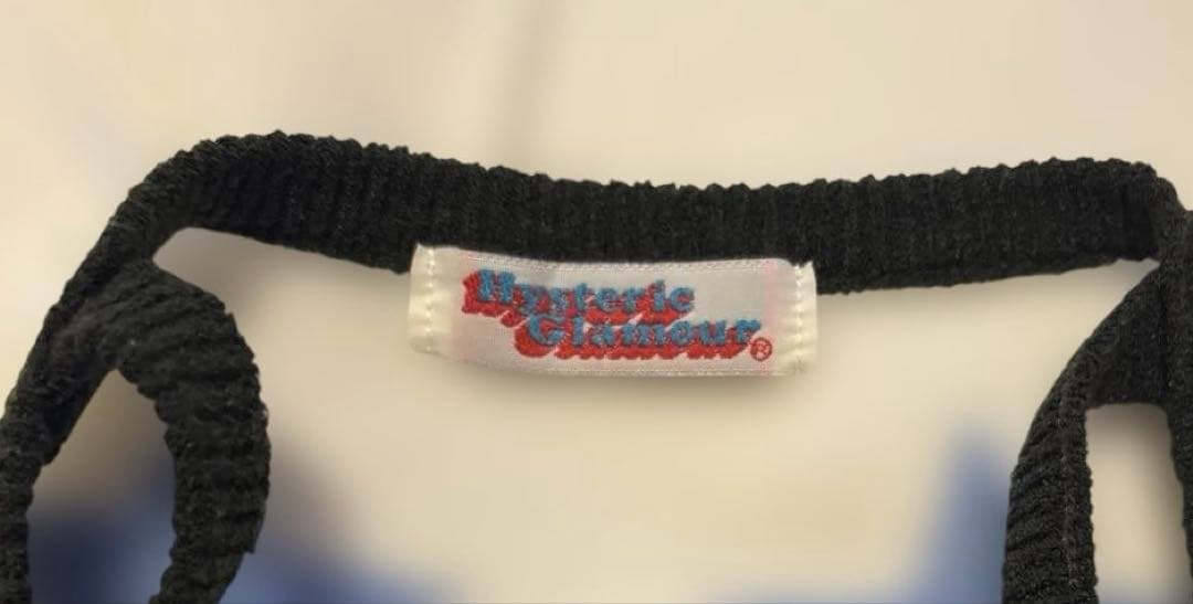 ヒステリックグラマー 星柄 ガール タンクトップ キャミソール 90s