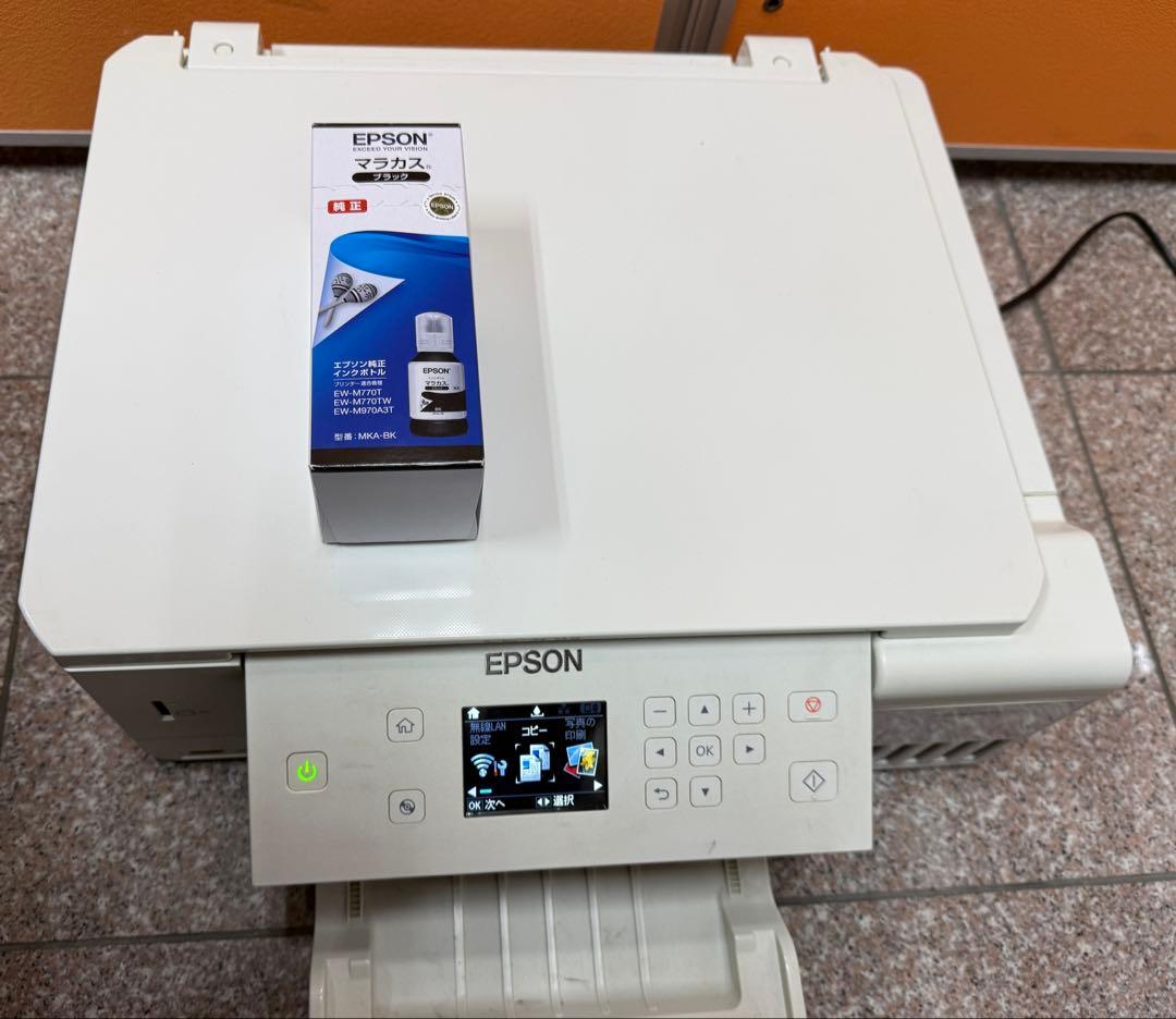 【動作確認・完動品】エプソン〜EPSON〜プリンター　 EW-M770TW
