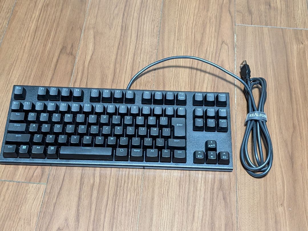 REALFORCE GX1 日本語配列 45g filco pbtキャップ付き