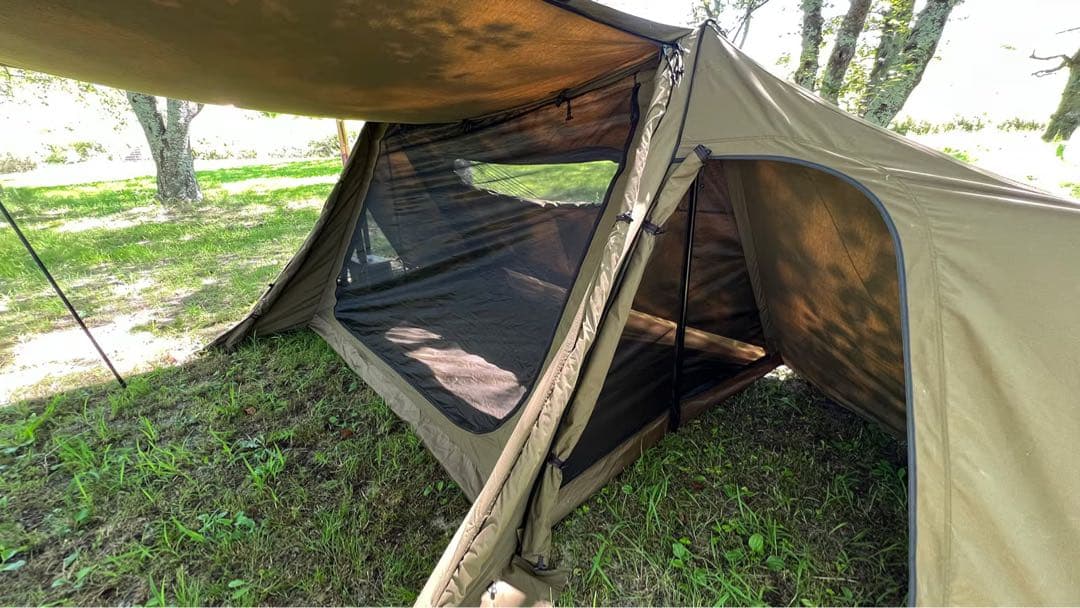 【軍幕男前テント】マギーTC ＋ エクステンションシート ＋ Gilリフレクター