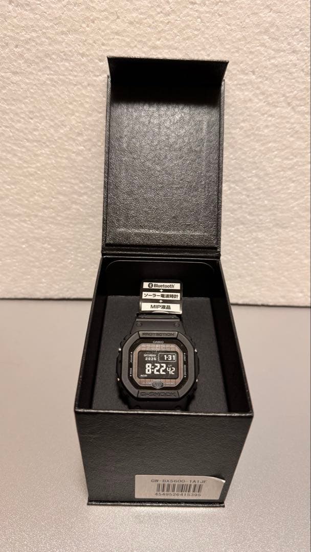 カシオ　Gショック GW-BX5600-1A1JF メンズ オールブラック