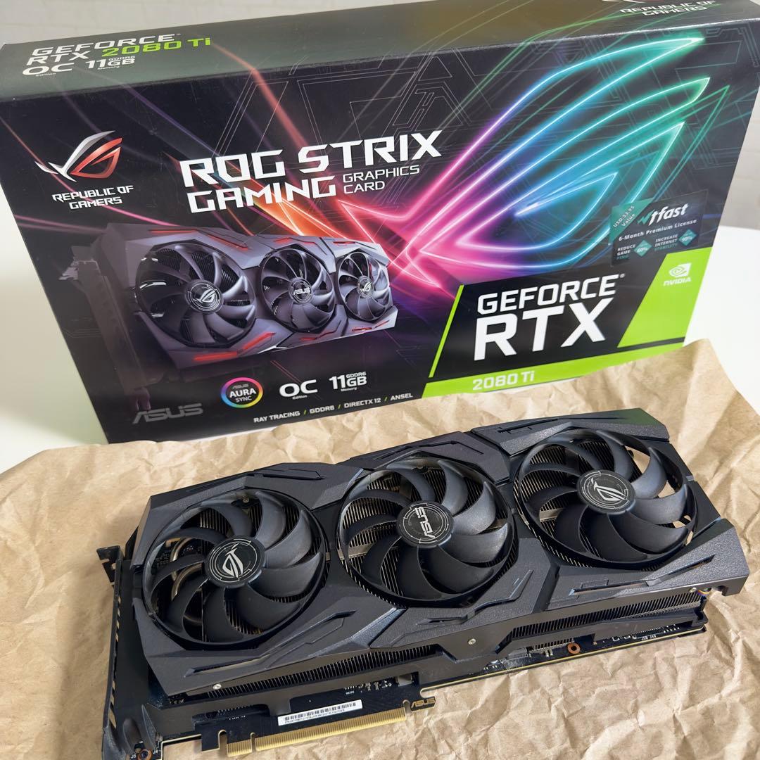 グラフィックボード・グラボ・ビデオカード ASUS ROG Strix GeForce RTX 2080 Ti