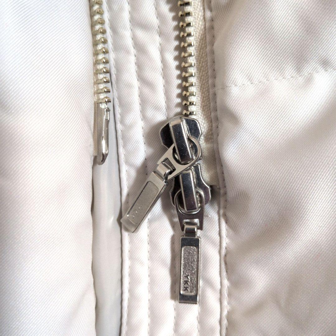 【未使用級】INDIVI ダウンコート ☆ホワイトフォックスファー☆／40